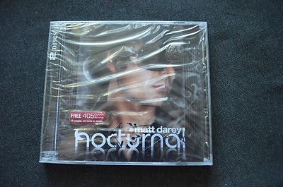 MATT DAREY NOCTURNAL RARE NEW SEALED 2 x CD! 