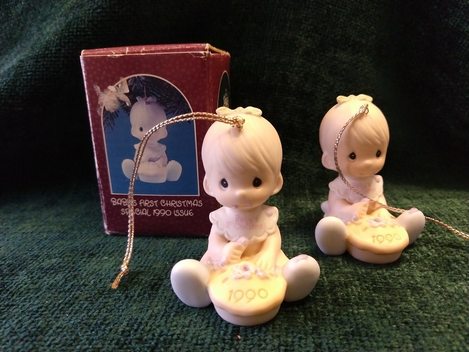 precious moments baby boy first christmas ornament