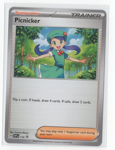 Pokemon Scarlet & Violet Black Star Promo - Picnicker SVP 114