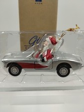2001 Santareindeer 1957 Chevy Corvette Ornament Avon Gift Collection Free Ship