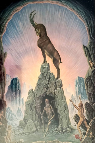New/Sealed, Zodiac CAPRICORN Johfra Bosschart Art Poster 15x21,Astrological Sign