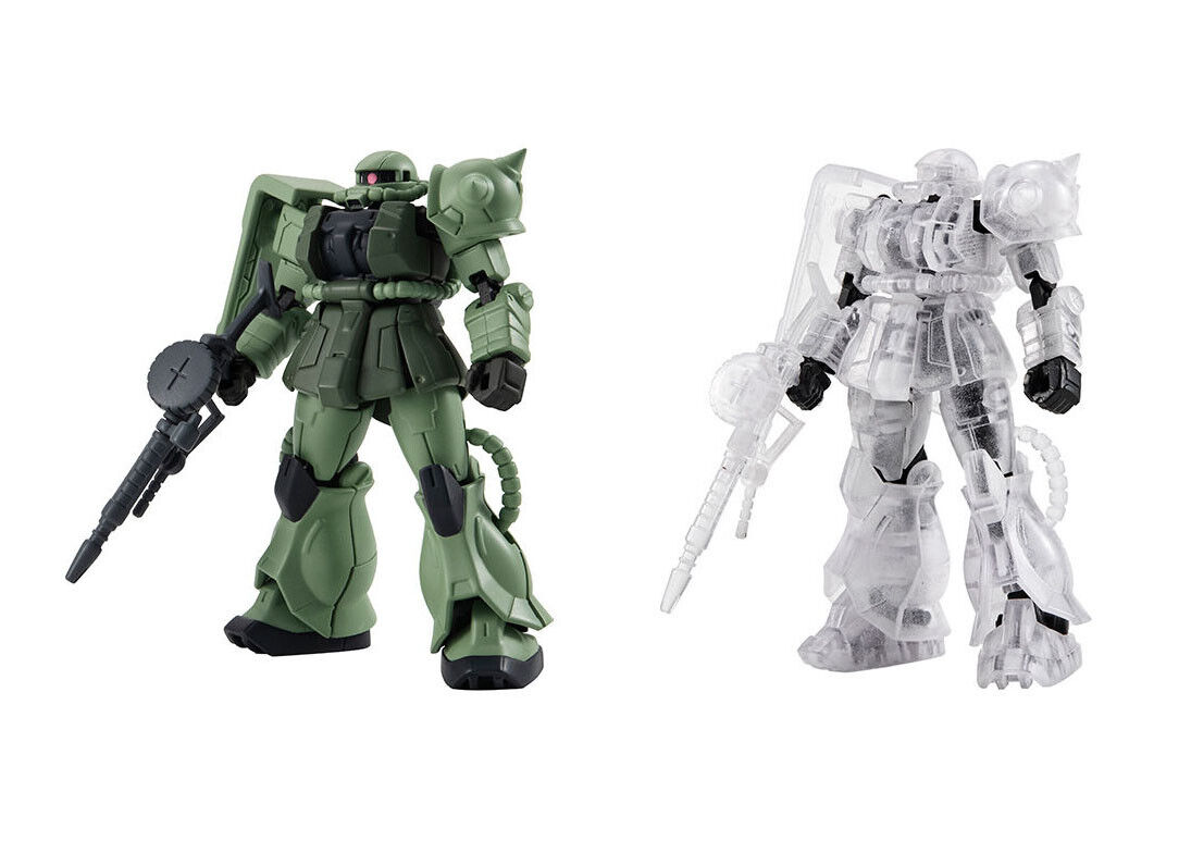 Gundam Capsule Action Figures Zaku II Bandai Model Kit Gundam Capsule Action Figures Zaku II Bandai Model Kit