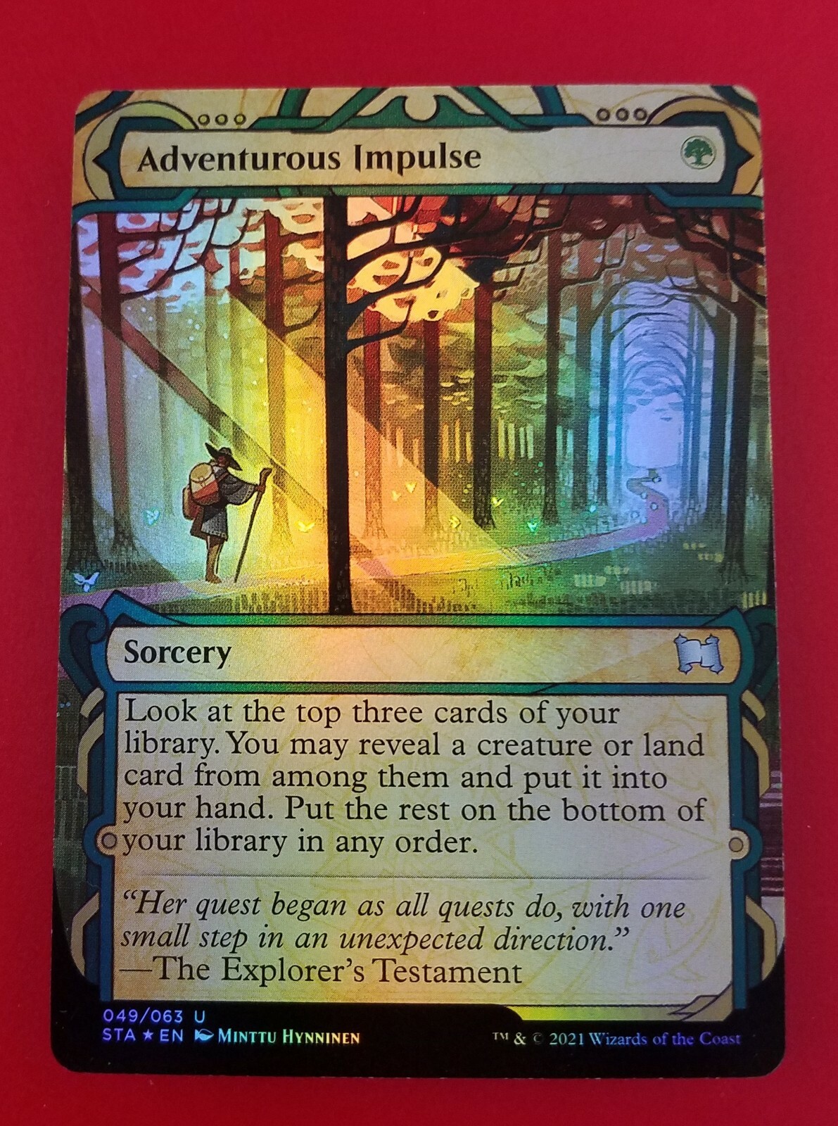1x Adventurous Impulse | FOIL | Strixhaven Mystical Archive | MTG Magic  Cards | eBay