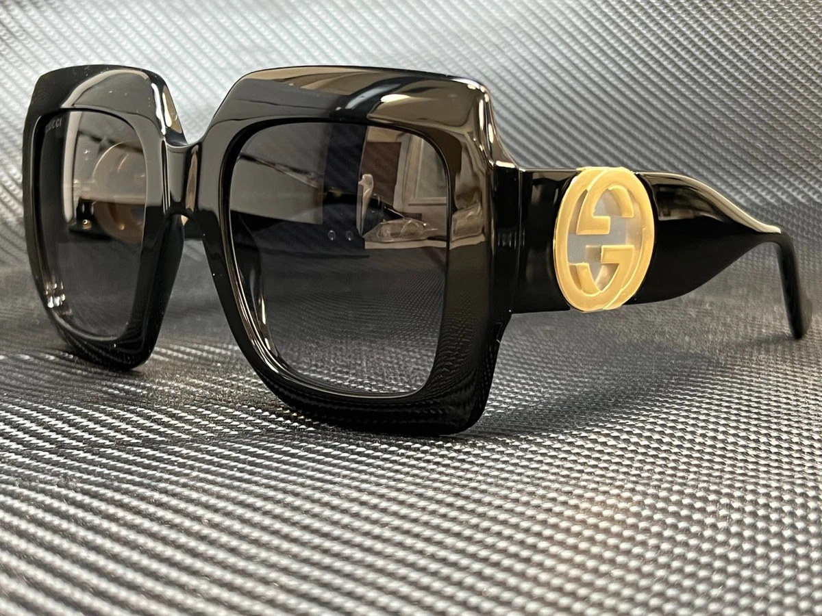 GUCCI GG1022S 006 Black Square 54 mm Women s Sunglasses