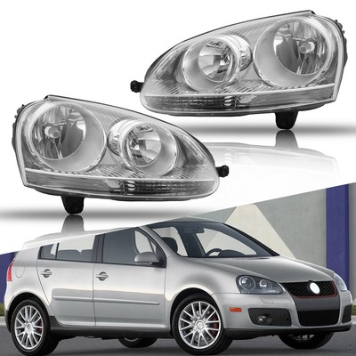 For 06-09 VW GTI/Jetta/Rabbit Headlight left+Right Side Driving Replacement EAW