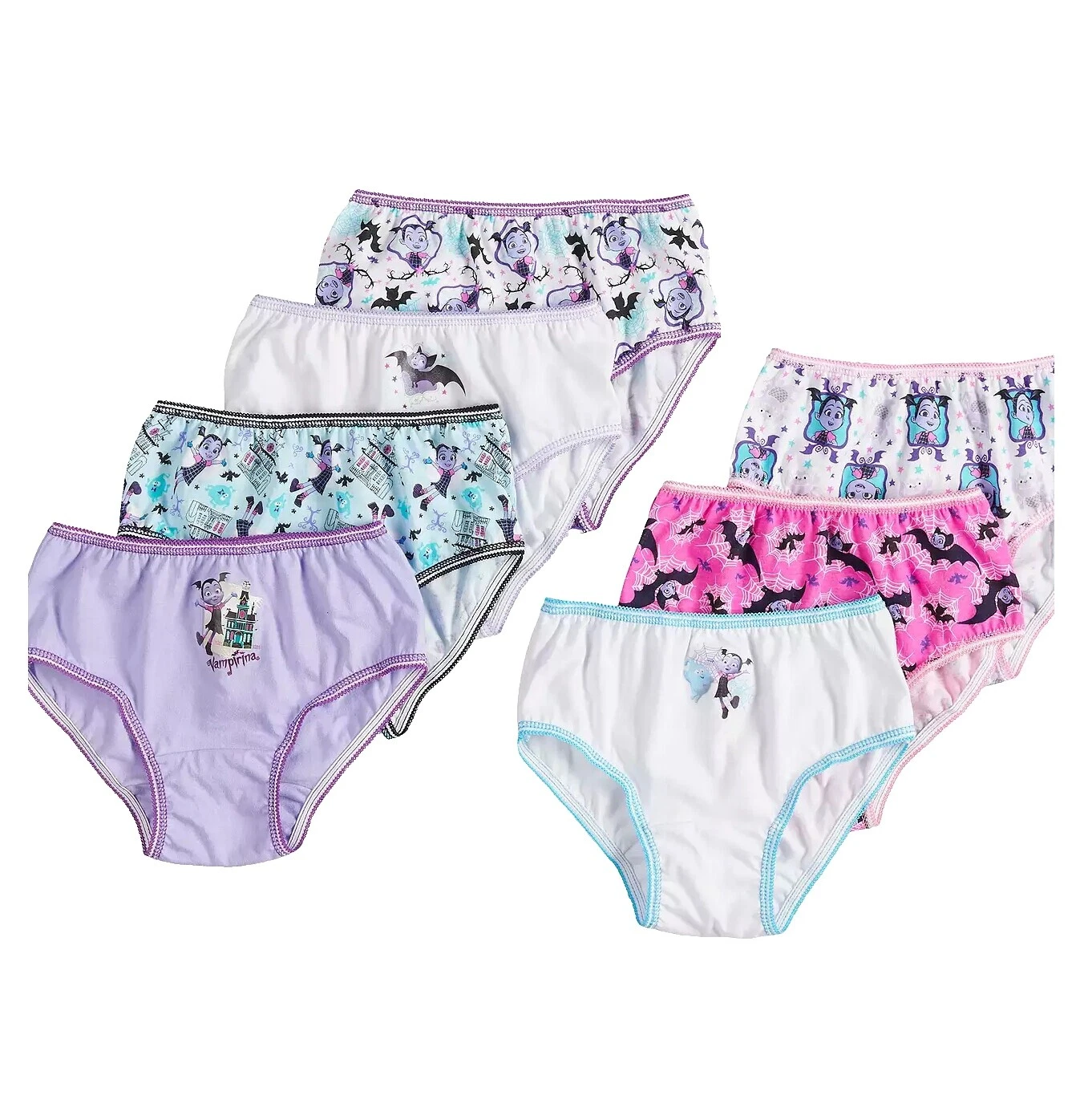 Ropa interior blanca de Mezcla de Algodón para Niñas