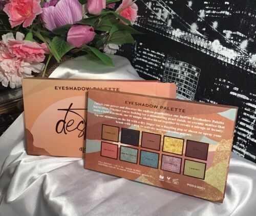 Alamar Cosmetics DESTINO Eyeshadow Palette 10 Colors Mattes & Shimmers NIB RV$35 - Picture 11 of 13