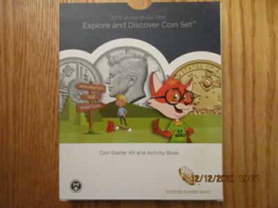 2019 United States Mint Explore & Discover Children's Coin Set 19XCB SUPER NICE