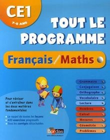 Tout le programme Français/Maths CE1 : 7-8 Ans vo... | Buch | Zustand akzeptabel