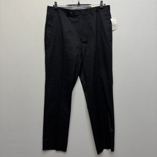 NWT Lauren Ralph Lauren Men Dress Pants Trouser 34x32 Cotton Flat Front D087 -19