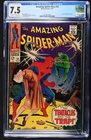 AMAZING SPIDER-MAN #54 cgc 7.5 - OW/W Pages - Marvel/1967