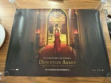 Downton  Abbey The Grand Finale -30”x40” Cinema Quad Poster / Tease / Dbl Sided