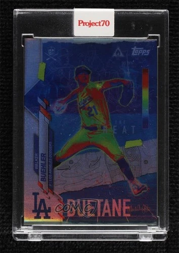 2021 Topps Project 70 Rainbow Foil /70 Walker Buehler by The Shoe Surgeon #67
