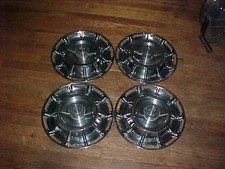 Chevy Corvette 1959-1962 Set 4 Hubcap Wheel Covers 3725239 B.l.c. Usa
