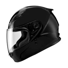 GMAX FF49 Solid Mens Motorcycle Helmets - Flat Black - Small