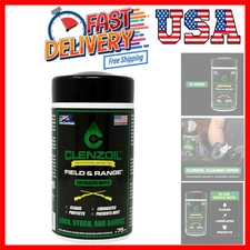 Field & Range Single-Use Saturated Gun Oil Wipe Packets | Individual CLP Wipe...