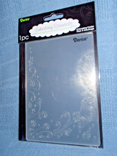 Darice Embossing Essentials Folder Floral Border 1 Piece Brand New