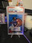 2023 TOPPS FINEST FINEST AUTO BLUE GEOMETRIC #TM TYRESE MAXEY 63/99 PSA 10