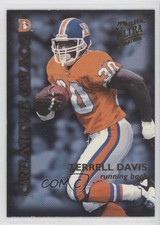 1996 Fleer Ultra Sensations Creative Chaos Terrell Davis Carl Pickens HOF 16ic