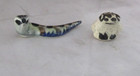 Vintage Frog & Snake or Slug Mexican Folk Art Pottery Hand Made Frog Signed — photo 1