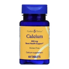Calcium 60 Tabs 600 Mg by Foster And Thrive