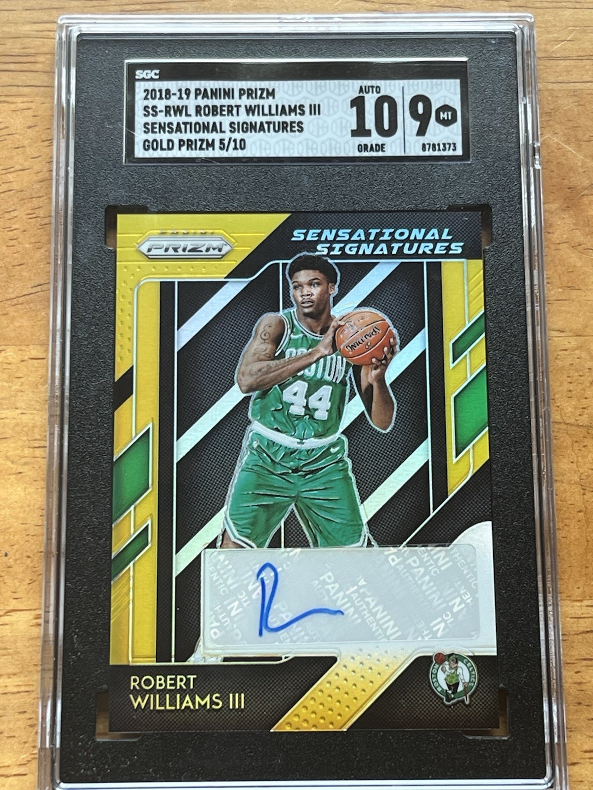 Robert Williams III Sensational Signatures RC Auto 5/10 💎💎🔥🔥🔥