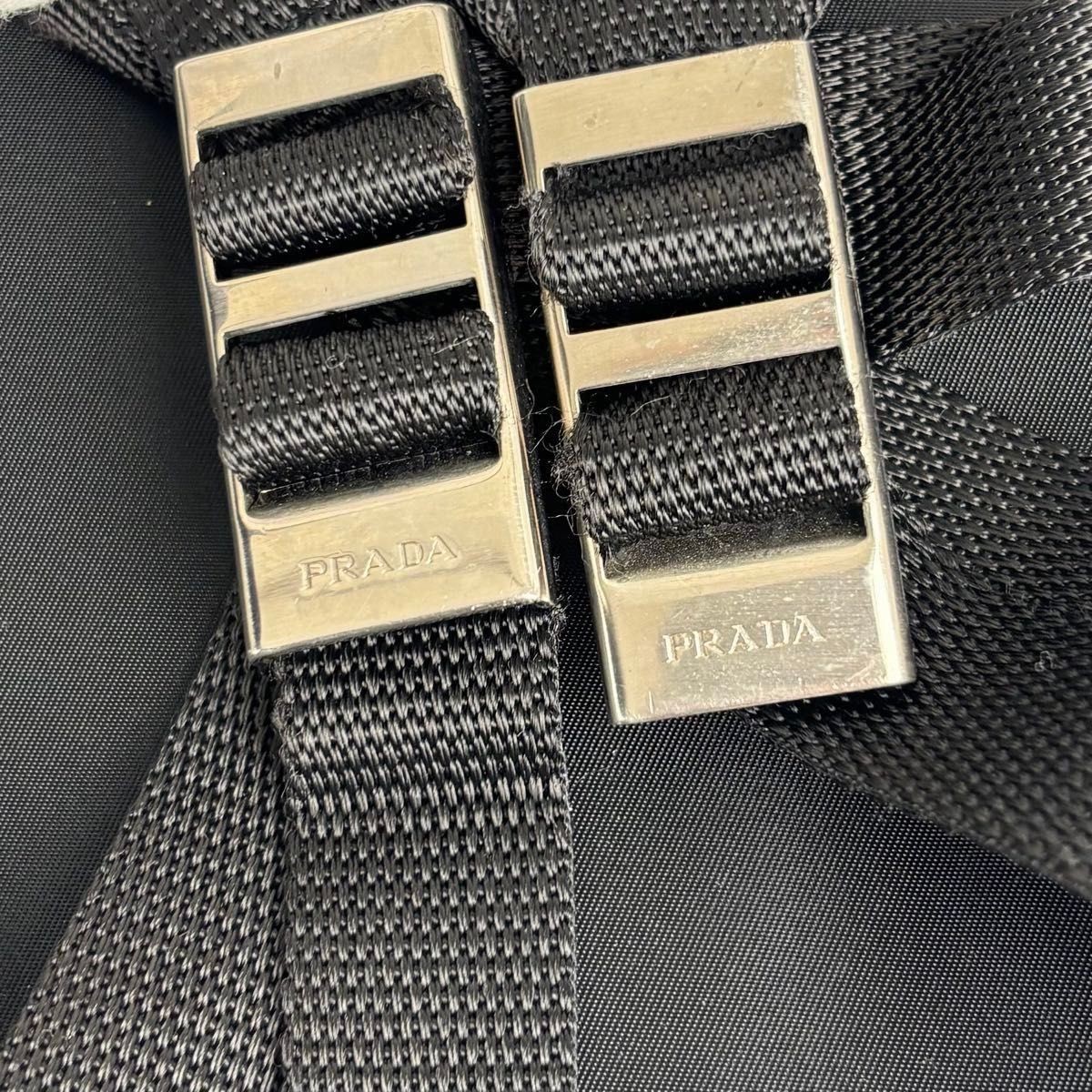 Condition PRADA Rucksack Backpack Triangle Logo N… - image 18