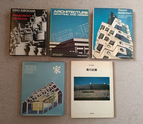 Architekturbücher - Jenseits von Stoffwechsel, Architektur und Entwurf + 3 weitere