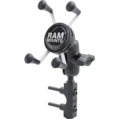 Ram Mounts X-Grip Kit für sicheren Halt am Motorradlenker 12,7-31,75mm