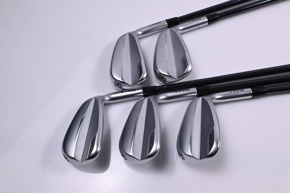 Ping i530 Irons / 7-PW+GW / Black Dot / Senior Flex UST Mamiya Recoil Dart 65 - Image 2 of 4