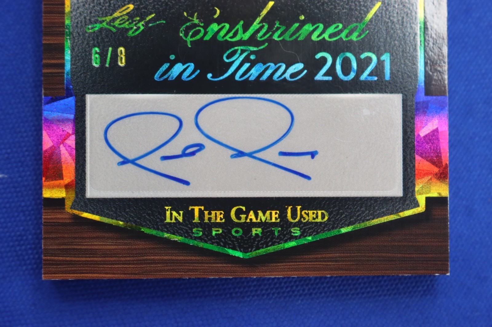 2024 Leaf Game Used Dual Auto Card PAUL PIERCE & TONI KUKOC 2-Sided /8 Autograph view 3