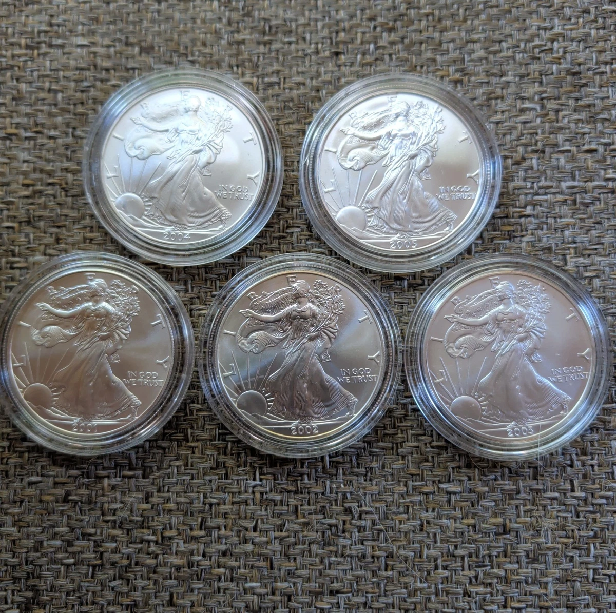 American Eagle 2001 Silver Bullion Coins for sale | eBay