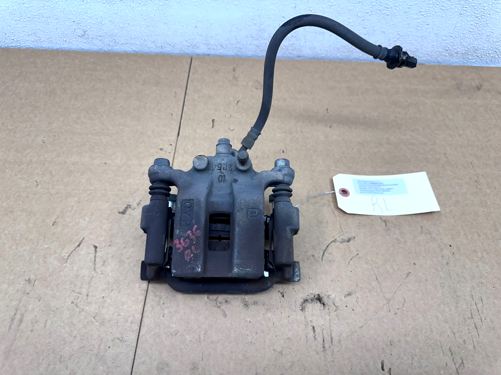 2008-2013 INFINITI G37 RWD REAR LEFT SIDE BRAKE CALIPER ASSEMBLY, OEM LOT3636