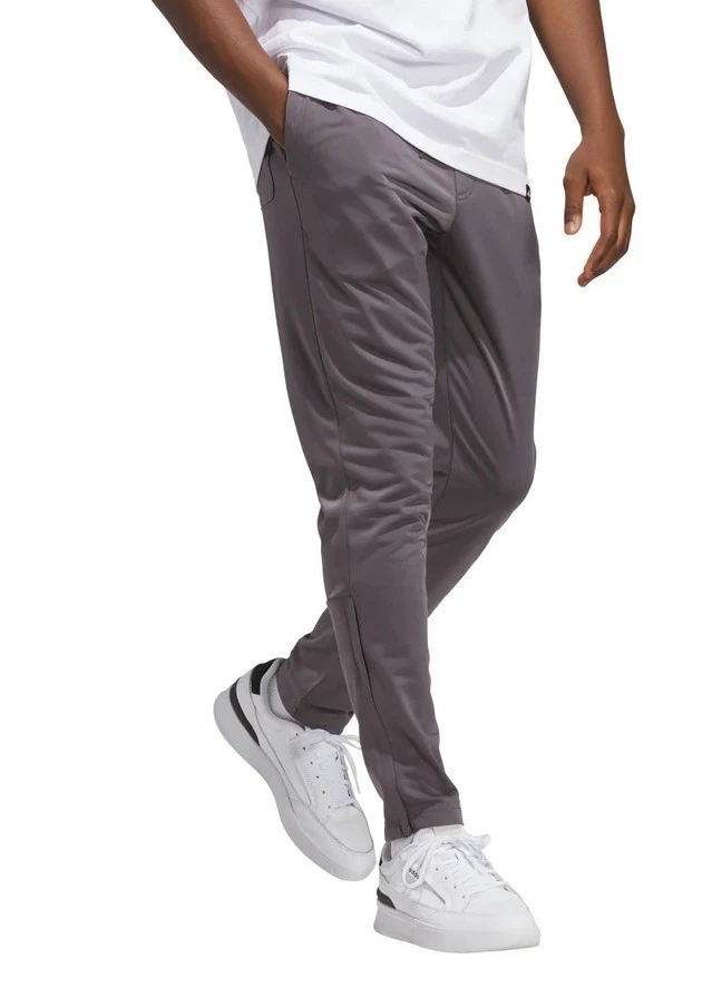 Adidas Para Hombre Conjunto de 2 PANTALONES Tricot Jack Chándal Gris Talla S/M/L/XL/XXL Nuevo Foto 4 de 4