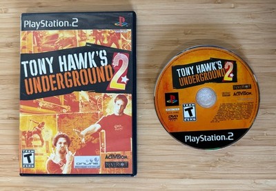 Tony Hawk's Underground 2 Sony Playstation 2 PS2 Game (NO MANUAL) *TESTED* THUG