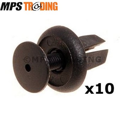 Land Rover Freelander 1 Scuttle Panel Plenum Grille Rivets Clips 10x DYQ000010