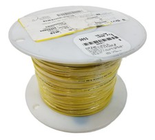 1,000ft AlphaWire 3053 YL001 Hook-Up Wire 20 AWG 300V 10/30 Stranded Yellow NEW