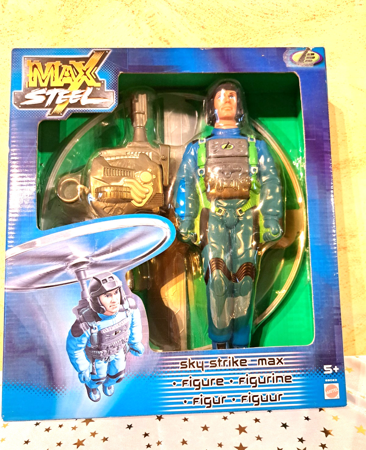Figurine Max Steel Sky Strike "Vintage et Neuf"