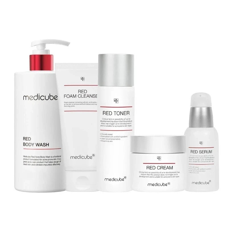 medicube 5点set MEDICUBE Redline 2.0 Plus 5-piece set (for acne-prone skin