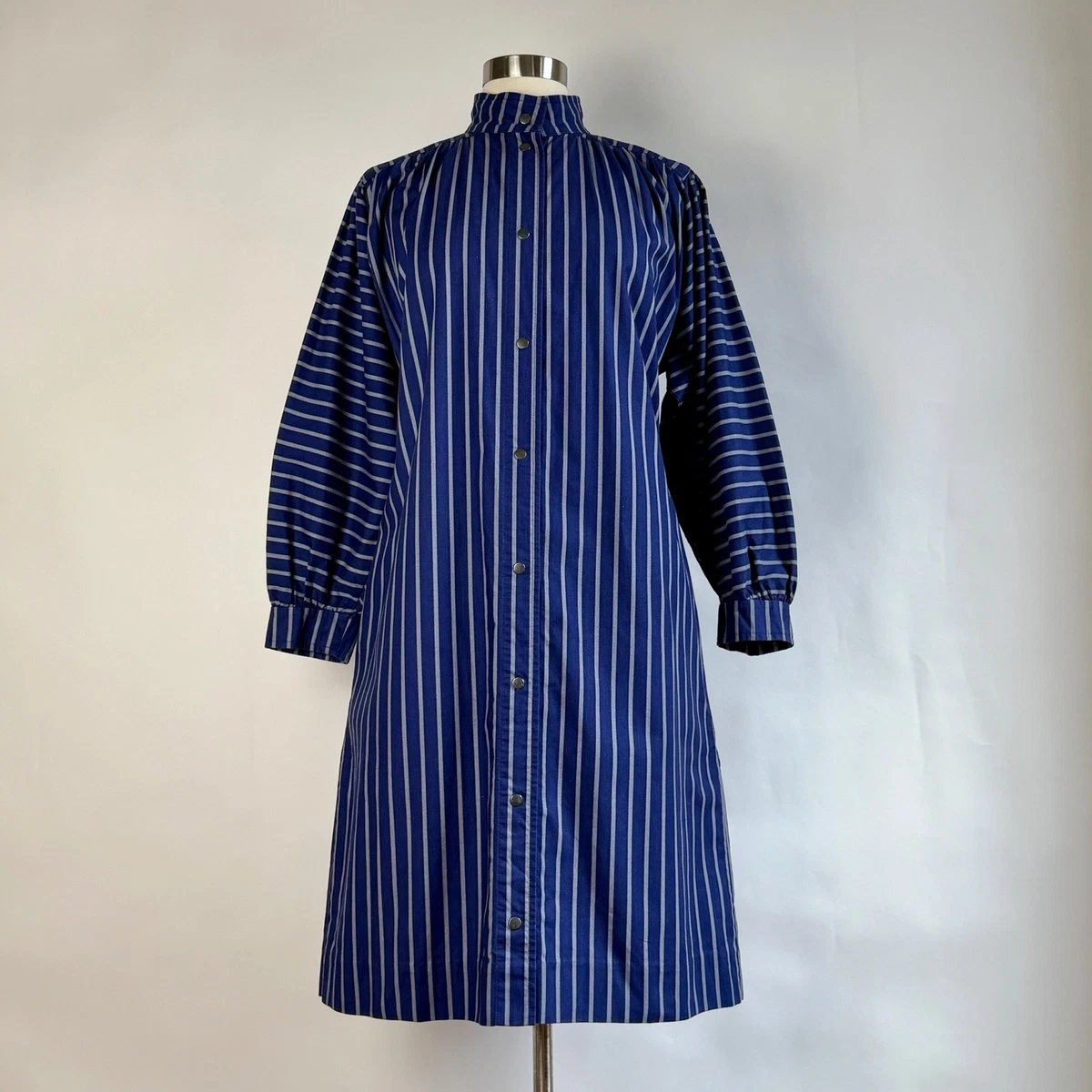 princess polly baby blue dress 80's Going 40's Royal Blue With Gold Circle Printed Long Sleeve Dress –  Hamlets Vintage