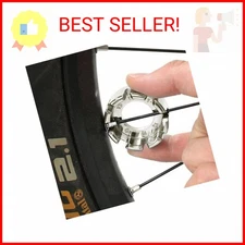 Goabroa Bike Spoke Wrench, Hard Steel 8-in-1 Hardened Steel Bicycle Rim Truing K