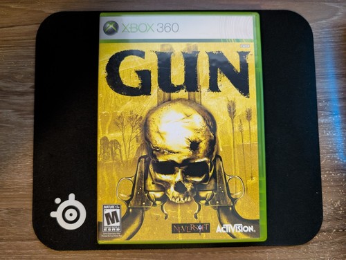 Gun (Microsoft Xbox 360, 2005) Complete CiB - Tested & Working