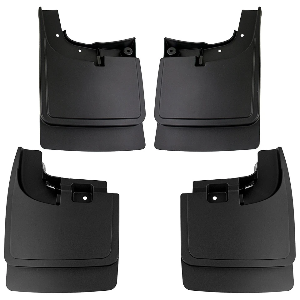 Guardabarros para Ford Super Duty 2017-2018 sin guardabarros destellos labios de rueda 4 piezas Foto 2 de 4