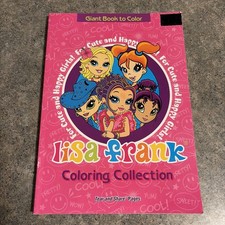 Lisa Frank Giant Book to Color and Activity Book