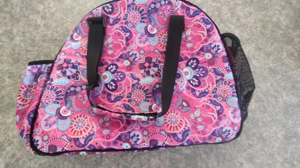 Pickleball Bag for Women Beautiful Pink & Purple Paisley. Excellent Condition! Pickleball Bag for Women Beautiful Pink & Purple Paisley. Excellent Condition!