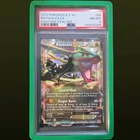 2012 POKEMON B & W DRAGONS EXALTED RAYQUAZA EX #85/124 ULTRA RARE HOLO PSA 8