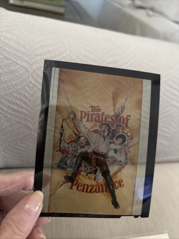 PIRATES OF PENZANCE EXTREMELY RARE  NEGATIVE CEL TYPE  