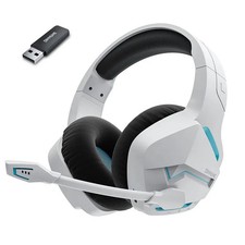Wireless Gaming Headset with Mic for PC P S4 2.4G Bluetooth USB Gamer Headphones