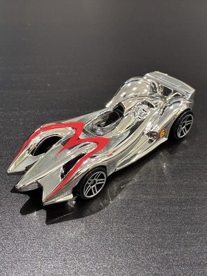 Hot Wheels Speed Racer Mach 6 Car Chrome (2008)