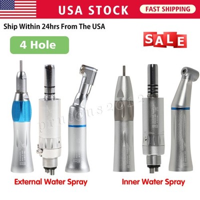 Dental Inner / external Water Slow Low Speed Handpiece E-type Push 1:1
